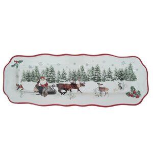 Better Homes And Gardens Heritage Collection Ceramic Platter Serving Tray Plate